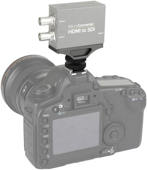 CAMVATE Extension Support Shoe Adapter Mount for Blackmagic Micro Converter HDMI to SDI, 2086