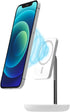 TALK WORKS Magnetic Desktop Cell Phone Stand for iPhone 15/Pro/Max, Compatible with MagSafe iPhone Cases and Charging