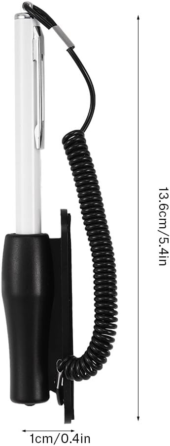 2Pcs Stylus Pen, Universal Capacitive Touch Screen Stylus with Spring Rope Fixing Base for Mobile Phone