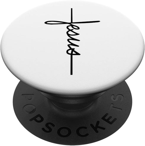 Jesus - Lovely Christian Gift Idea for Believers PopSockets Standard PopGrip: Swappable Grip for Phones & Tablets