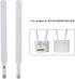 Router Antenna, 2PCS 4G LTE Full Band Antenna for B310/B593/B315s/E5186s CPE Router