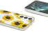 Phone Case for Galaxy S22, Clear Sunflower Pattern Cute Floral Soft TPU Back Cover, 6.1 Inch