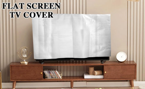 SKARUMMER Foam Flat Screen TV Cover: Fits Up to 40''W x 28''H for Protection During Moving or Renovation