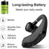 Wireless Earbuds, 25 Hours Talktime Wireless Mono Bluetooth Headset with HD Microphone, Noise Reduction