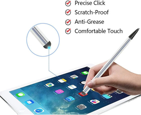 Capacitive and Resistive Stylus Pen (3pcs), Universal High Sensitivity Touch Screen Pen for iPhone, iPad, Samsung,