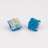 GATERON CM Linear Keyboard Switches, 5 Pin Light Blue, 20mm Dual-Stage Spring, 55gf Pre-lubed for MX Keyboard, 35PCS