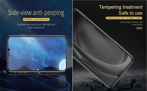 [2 Pack for Samsung Galaxy A15 5G Privacy Screen Protector, Tempered Glass Anti Spy Black Protect Film, Easy Install