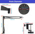 Kiyo Pro Webcam Ring Light Wall Holder, 10'' Streaming Light with Wall Folding Mount for Razer Kiyo Webcams