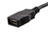 Monoprice USB 2.0 Type-A Male to Female Extension Cable, 3 Feet, Gold Plated, Black