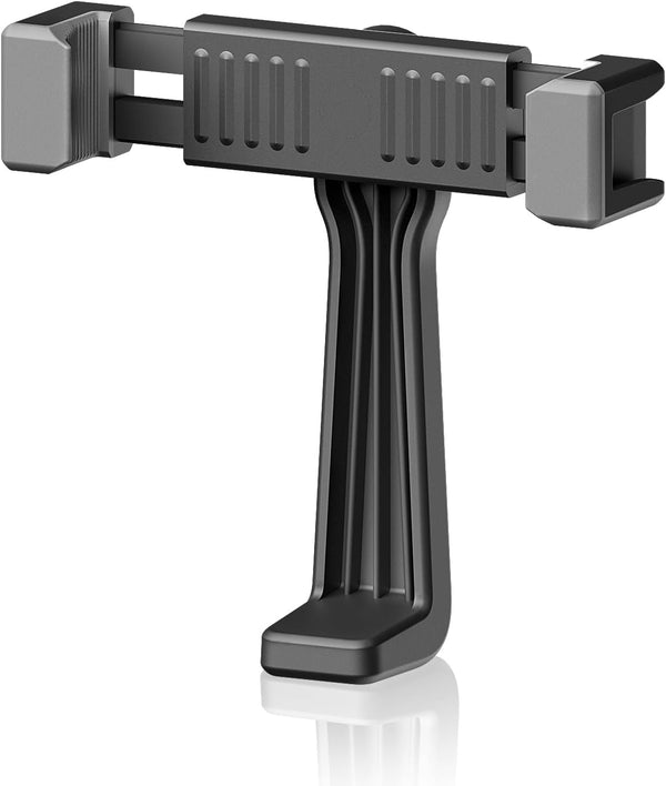 Universal Smartphone Tripod Adapter, Phone Tripod Mount with 1/4" Screw and Cold Shoe Mount, Rotating Clamp