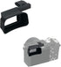 KIWIFOTOS Soft Silicone Extended Viewfinder Eyecup Eye Cup Eyepiece for Sony A7C
