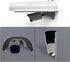 KENUCO Sun Rain Shade Cover for Outdoor Security Cameras, Aluminum Alloy - White