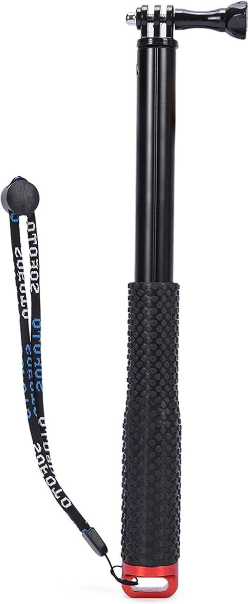 Zeizafa Extendable Camera Selfie Stick Monopod Extension Fits Most Action Cameras Invisible Selfie Stick