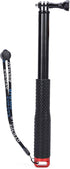 Zeizafa Extendable Camera Selfie Stick Monopod Extension Fits Most Action Cameras Invisible Selfie Stick