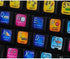 Steinberg CUBASE/NUENDO Keyboard Stickers for Desktop, Laptop, or Notebook Keyboard Label Set