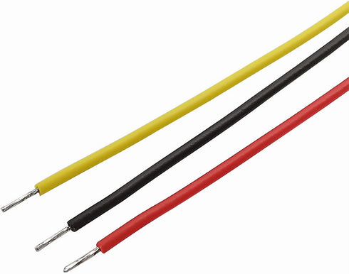 Micro JST 1.25 Wire Connectors, 20Pairs/40pcs 1.25mm 3 Pin Male and Female Connector Plug with Wires