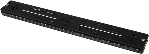 Haoge HQR-300 300mm Multi-Purpose Dual Dovetail Quick Release Extender Rail for Camera Tripod