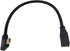 Duttek 12 Inch Mini DisplayPort Cable, Left Angled Male to Female, Supports 4K x 2K Resolution, HBR2 Bandwidth Up to