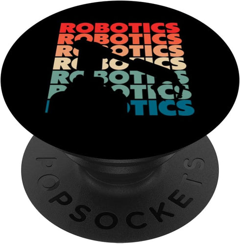 Funny Robot Engineering Robotics PopSockets Standard PopGrip