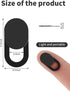 8 Pack 0.027in Webcam Cover Slide - Ultra Thin Camera Privacy Cover for Laptop, Desktop, PC, MacBook Pro, iMac, Mac