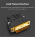 DVI to VGA Adapter, DVI 24+5 to VGA Cable Adapter, DVI Male to VGA Male Converter for PC Monitor