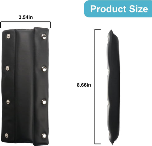 DT880 Headband Cushion Replacement, Protein Leather Pad Compatible with DT 770, 860, 880, 990 PRO, Sennheiser HD380,