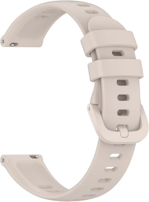 RuenTech Compatible with FITVII HM58 Smart Watch Bands, Adjustable Soft Silicone Wrist Band Replacement