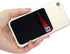 ACKLLR 3 Pack Cell Phone Card Holder, Adhesive Sticker for Back of Phone, Stretchy Fabric Card Sleeves