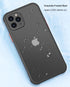 ZEZHOU iPhone 11 Pro Max Phone Case - Shockproof Military Grade Drop Protection, Protective Hard Back Slim Translucent
