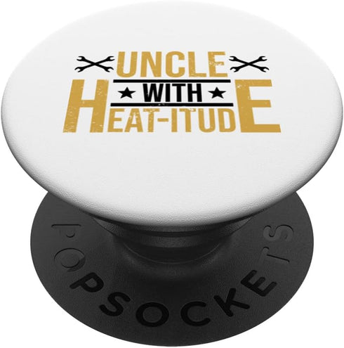 HVAC Maintenance Design for HVAC Technician Uncle PopSockets Standard PopGrip