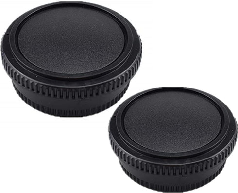 FD Body Cap & Camera Rear Lens Cover for Canon FD FL Mount 35mm SLR Film Cameras