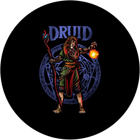 Lion Druid Fantasy D20 Dice Tabletop RPG Roleplaying PopSockets Swappable Gamer