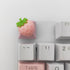 Personalized Cute Cartoon Transparent Keycap Handmade OEM Profile Keycap Base DIY Custom ESC Backlit Keycap for Mechanical Keyboard MX Switch (Strawberry) by Elacgap