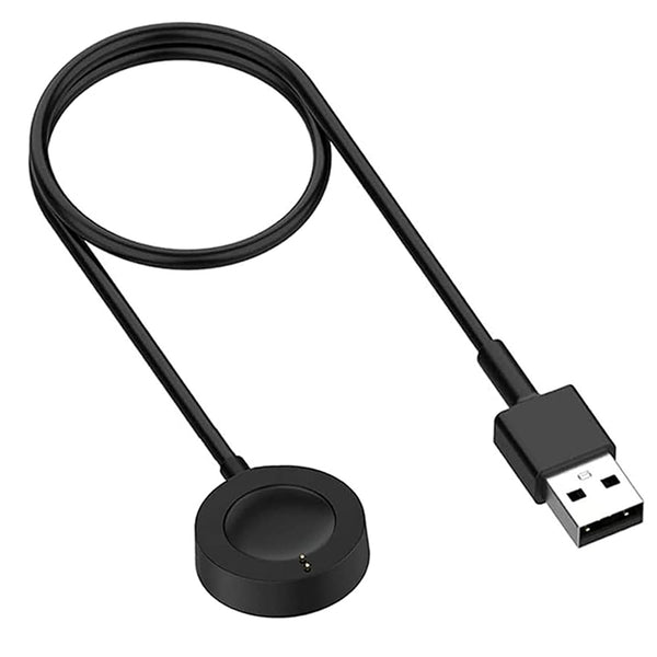 Charging Cable for Fossil Gen 4, Gen 5, Gen 5E, Gen 6 Smart Watch, Replacement USB Charger 3.3ft (Black)