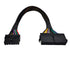 ZLKSKER 24 Pin to 14 Pin Power Supply Cable with Sleeve 12 Inches, 18AWG, ATX PSU Main Power Adapter Cord