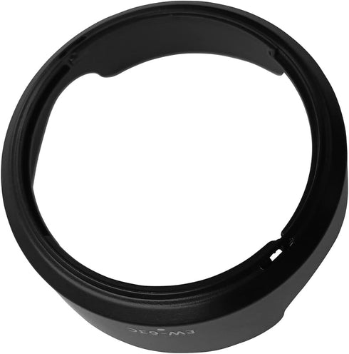 EW-63C Lens Hood for Canon Rebel T7 EF-S 18-55mm f/3.5-5.6 is STM, EOS R8 RF24-50mm F4.5-6.3 is STM