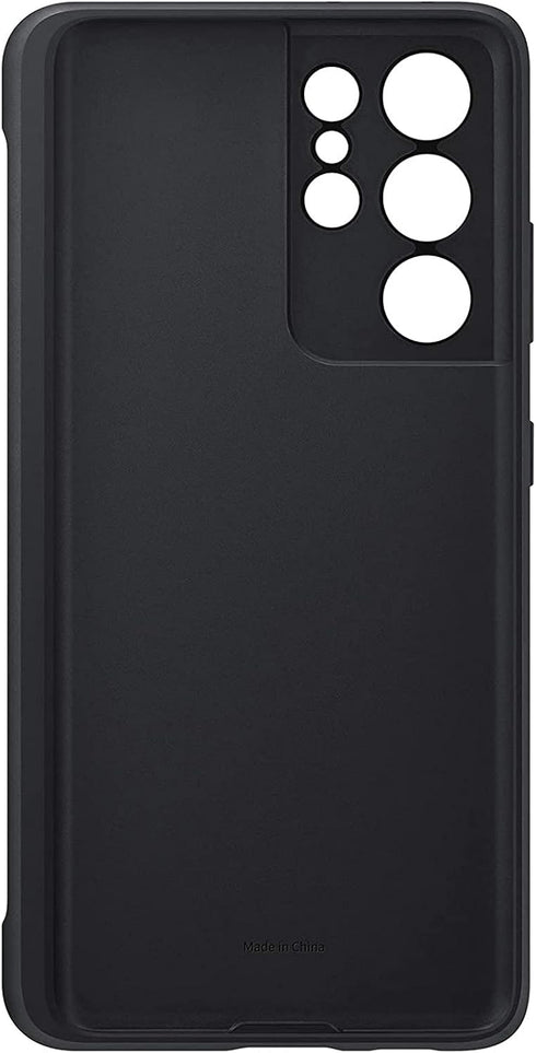 Galaxy S21 Ultra Case with S Pen Holder, Liquid Silicone Phone Cover, Anti-Fingerprint Military Shockproof Protection