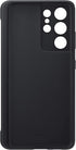 Galaxy S21 Ultra Case with S Pen Holder, Liquid Silicone Phone Cover, Anti-Fingerprint Military Shockproof Protection