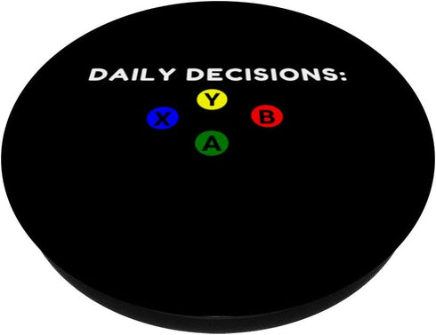 PopSockets Swappable PopGrip: Funny Gamer Control Graphic Phrase Video Game