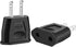 US 2 Pin Plug to EU 2 Hole Socket Power Jack Converter, Travel Adapter for Europe EU Euro to US Charger