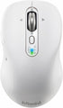 Wireless Bluetooth Mouse - Rechargeable, 4 Way Scrolling, 4 Level 3200 DPI, Quiet Click, 3 Devices for Windows, Linux,