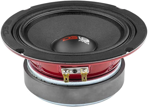DS18 PRO-X6MSE Loudspeaker, 6.5" Midrange, 450W Max, 225W RMS, 8 Ohms, Premium Audio Door Speakers for Car or Truck