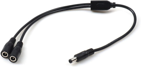 Kangnice 5.5x2.1mm Power Splitter Cable 1 to 2 3 4 Way Adapter for