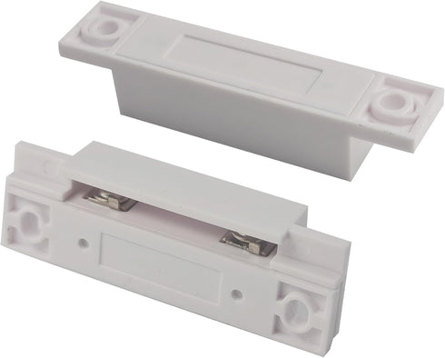 AUXBC 2 Sets HC-31 Wired Door Window Sensor, NC Magnetic Reed Switch Surface Mount Contact for Home Security Alarm