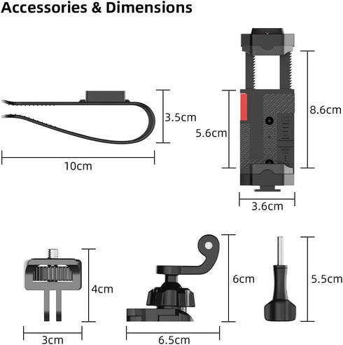SOH Car Sun Visor Mount, Adjustable Long Arm Phone Holder for iPhone 15 Pro Max/14/13 Pro/Max/Mini/Samsung