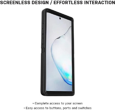OtterBox Note10+ Packaging Defender Series Screenless Edition Case for Samsung Galaxy (Only) - Case Only - Non-Retail