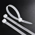 100 Natural Clear Cable Zip Ties - HEAVY DUTY, Premium Grade, UV Weather Resistant, 14 Inch Length, 75 lbs TENSILE