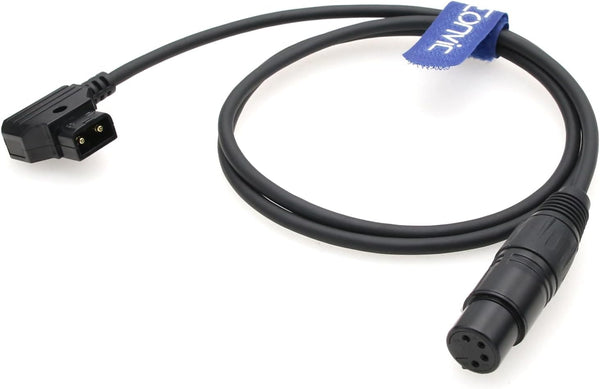 Eonvic Power Cable for Sony F55/F5 Venice Panasonic GH4-YAGH Camera Monitor DSLR Camcorder