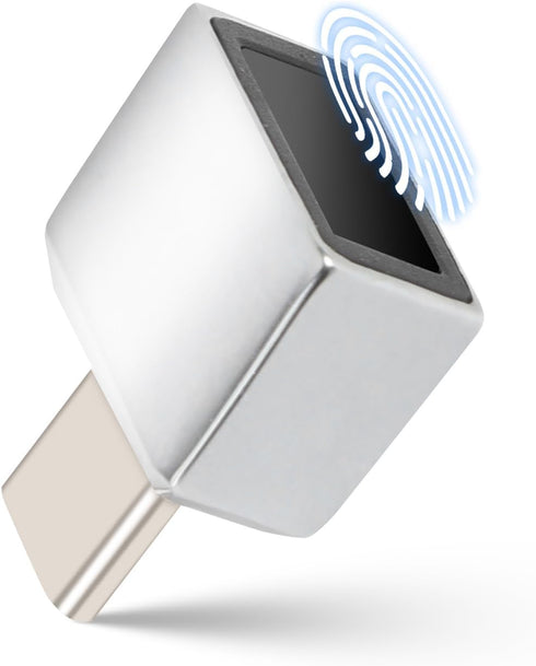 Yoidesu USB-C Fingerprint Reader Biometric Scanner Hello Plug and Play USB Type-C Fingerprint