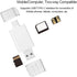 cablecc 2.0 USB-C Type C/USB to NM Nano Memory Card & TF Micro Card Reader for Huawei Cell Phone & Laptop